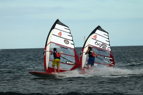 TWS Windsurf Pro Slalom Training 08-01-2016