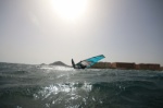 Wave windsurfing at El Cabezo in El Medano 01-03-2017