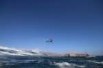 Wave windsurfing at El Cabezo in El Medano 16-01-2018