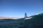 Wave windsurfing at El Cabezo in El Medano 16-01-2018