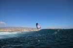 Wave windsurfing at El Cabezo in El Medano 16-01-2018