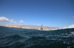 Wave windsurfing at El Cabezo in El Medano 16-01-2018