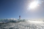 Wave windsurfing at El Cabezo in El Medano 16-01-2018