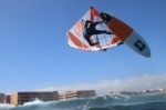 Wave windsurfing at El Cabezo in El Medano Tenerife 02-02-2019