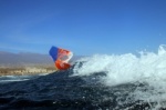 Wave windsurfing at El Cabezo in El Medano Tenerife 03-02-2019