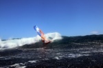 Wave windsurfing at El Cabezo in El Medano Tenerife 03-02-2019