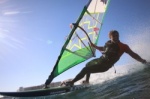 Wave windsurfing at El Cabezo in El Medano Tenerife 22-01-2019