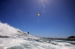 Windsurfing and kitesurfing at El Cabezo in El Medano Tenerife 16-09-2016