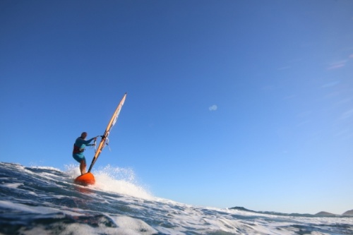 Windsurfing at El Cabezo in El Medano Tenerife 24-09-2016