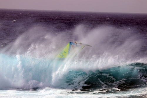 XXL Wave windsurfing Tenerife 23-02-2019